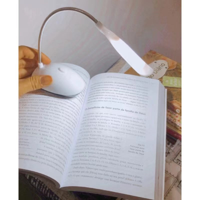 Luminária Mini de Mesa Flexível Sem Fio!