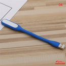 Mini Lâmpada Noturna LED Flexível de 360 Graus USB.