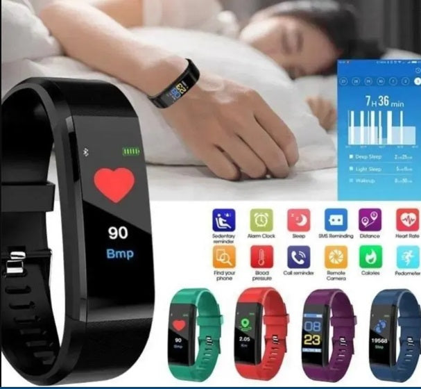 Relógio Sports Fitness 15Plus  Tracker
