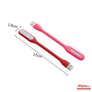 Mini Lâmpada Noturna LED Flexível de 360 Graus USB.