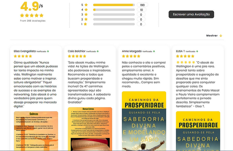 EBOOK > CAMINHOS DA PROSPERIDADE - Guiando-se Pela Sabedoria Divina