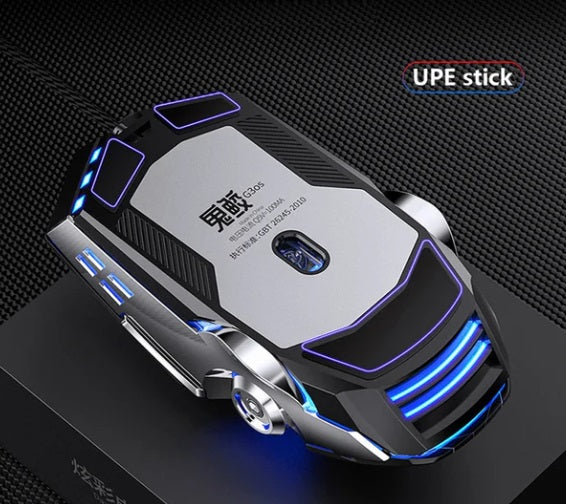 Mouse Gamer Pro 8D 3200DP Domine seus adversários com precisão milimétrica