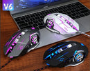 Mouse Gamer Pro 8D 3200DP Domine seus adversários com precisão milimétrica