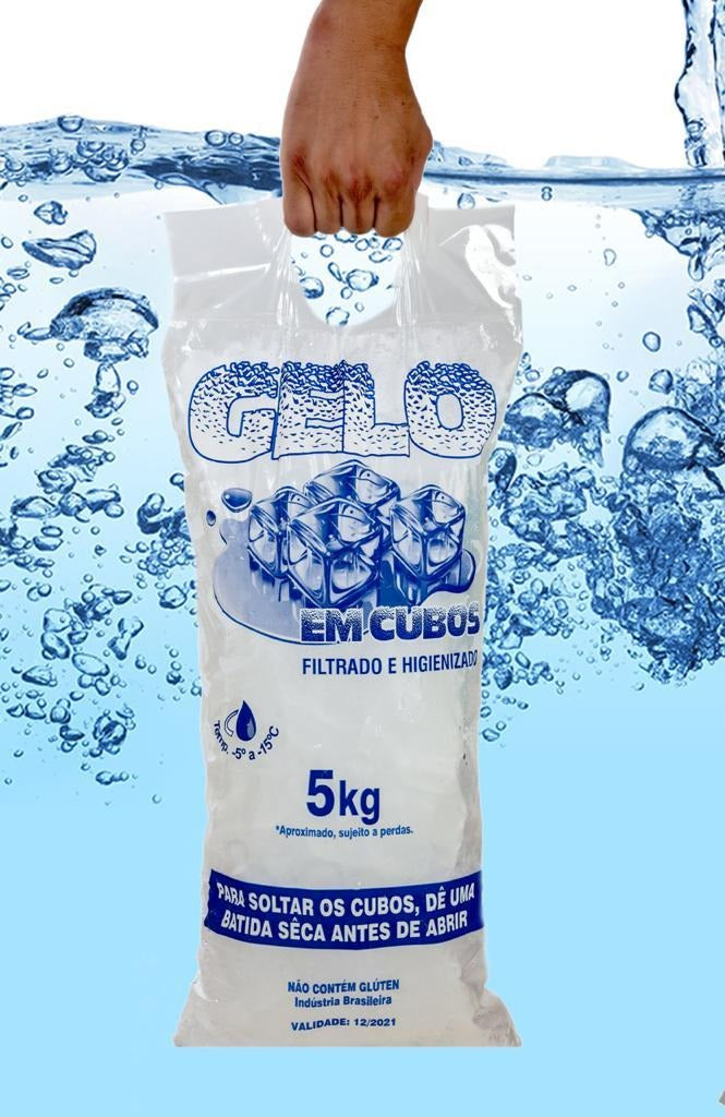 🧊 Gelo em Cubos – Qualidade e Pureza Garantidas! 🧊