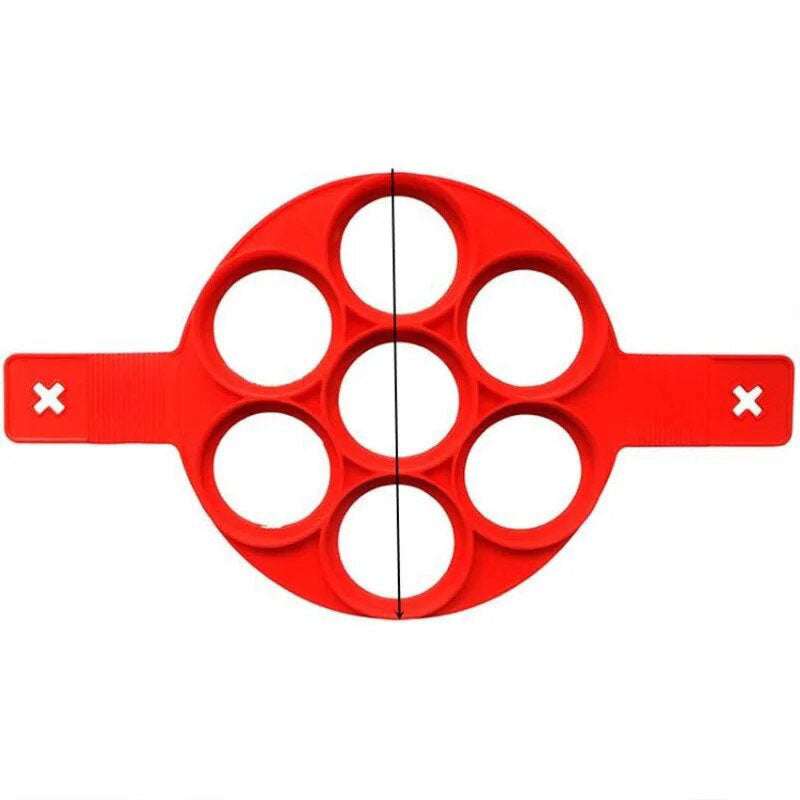 MOLDE DE SILICONE PARA PANQUECAS E FRITURAS PERSONALIZADAS