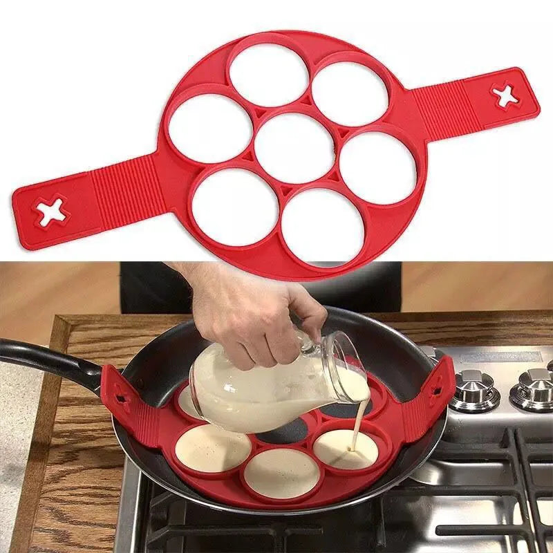MOLDE DE SILICONE PARA PANQUECAS E FRITURAS PERSONALIZADAS