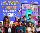 🚀Plataforma e Curso de Como Subir e Turbinar Suas Redes Sociais em Segundos🚀