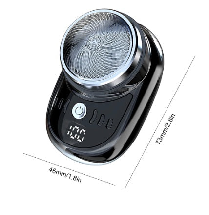 Barbeador Elétrico Portátil para Viagem Mini Bolso Sem Fio Recarregável