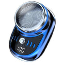 Barbeador Elétrico Portátil para Viagem Mini Bolso Sem Fio Recarregável