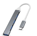 Mini USB Typ C Hub 4-Port Adapter USB 3.1