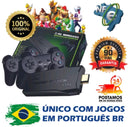Video Game Stick HDMI 4k Video Game Retro 2 controles sem fio - 64 GB 10 Mil Jogos