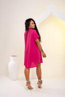 Vestido Blazer Feminino Casual em Alfaiataria