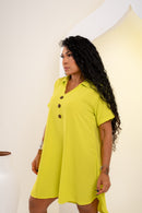 Vestido Blazer Feminino Casual em Alfaiataria