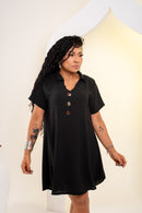 Vestido Blazer Feminino Casual em Alfaiataria