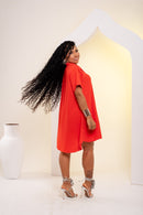 Vestido Blazer Feminino Casual em Alfaiataria