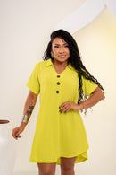 Vestido Blazer Feminino Casual em Alfaiataria