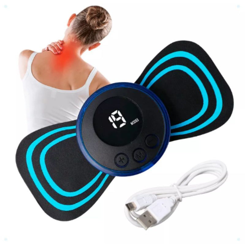 Mini Massageador de Cervical Elétrico Portátil