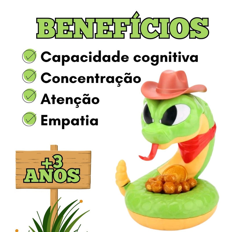 🐍Cobra Elétrica Tricky e Scary Cascavel🐍