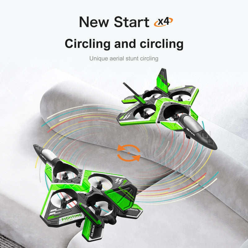 "Avião Drone  RC Voador Paisible-S80"