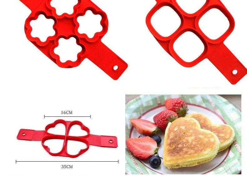 MOLDE DE SILICONE PARA PANQUECAS E FRITURAS PERSONALIZADAS
