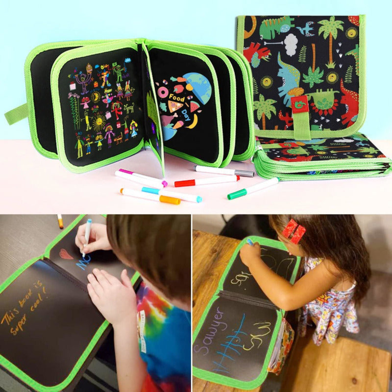 Livros de Desenho com Caneta Mágica - Pintura a Giz para Artistas