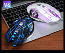 Mouse Gamer Pro 8D 3200DP Domine seus adversários com precisão milimétrica