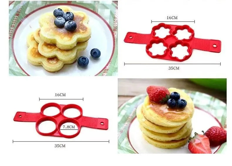MOLDE DE SILICONE PARA PANQUECAS E FRITURAS PERSONALIZADAS