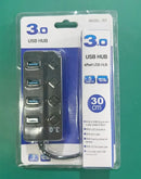 Hub USB  4 portas USB 3.0 e 1 porta USB 2.0 múltiplas conexões em um único dispositivo.