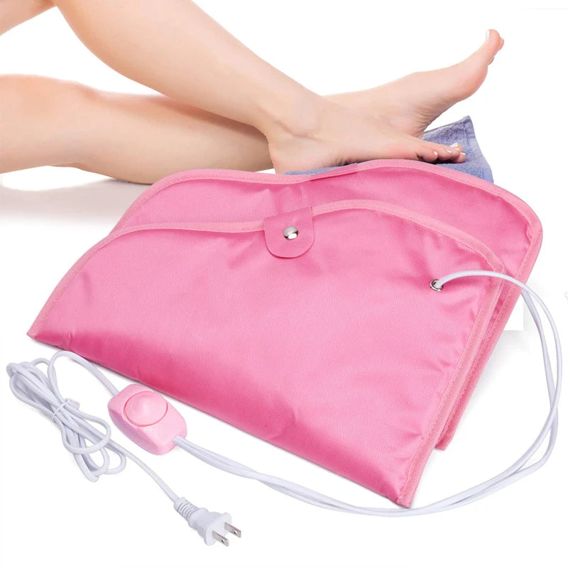 Luva Manicure Elétrica Aquecidas 110V Pé Elétrico!