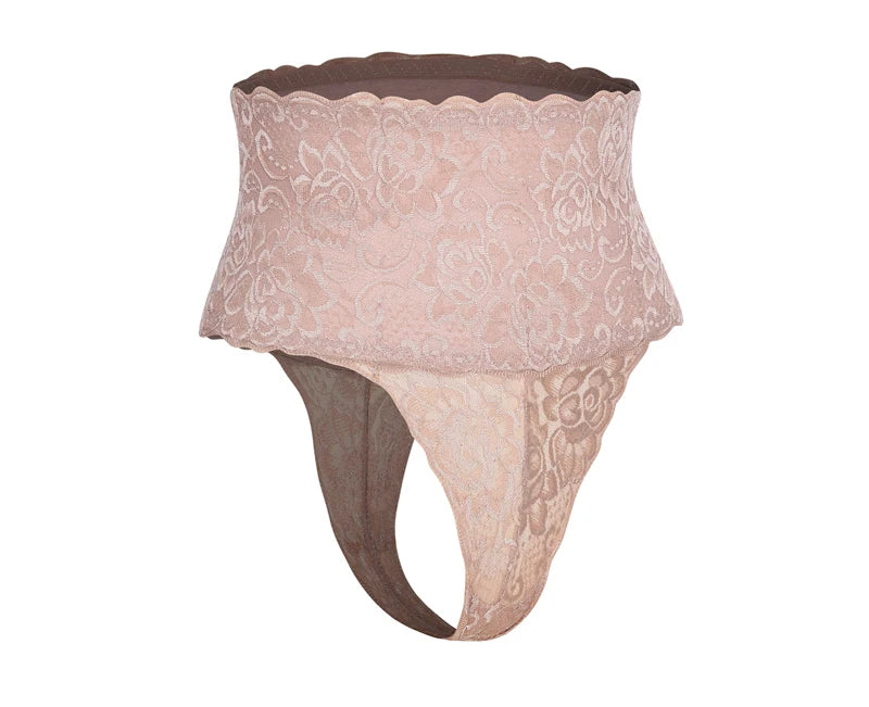 Tanga de Renda de Cintura Alta Miss Moly!