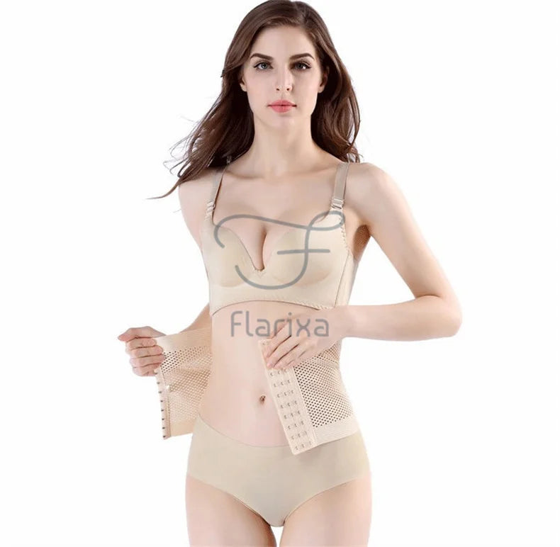 Flarixa Hollow Pixie Fivela Cintura Treinador Wrap Cinto