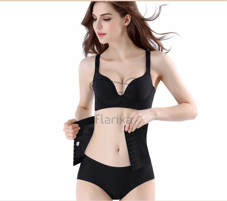 Flarixa Hollow Pixie Fivela Cintura Treinador Wrap Cinto