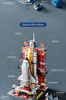 Centro de Lançamento Moon Lander Modelo Blocos de Construção