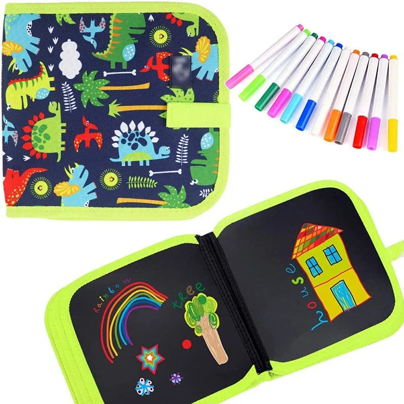 Livros de Desenho com Caneta Mágica - Pintura a Giz para Artistas