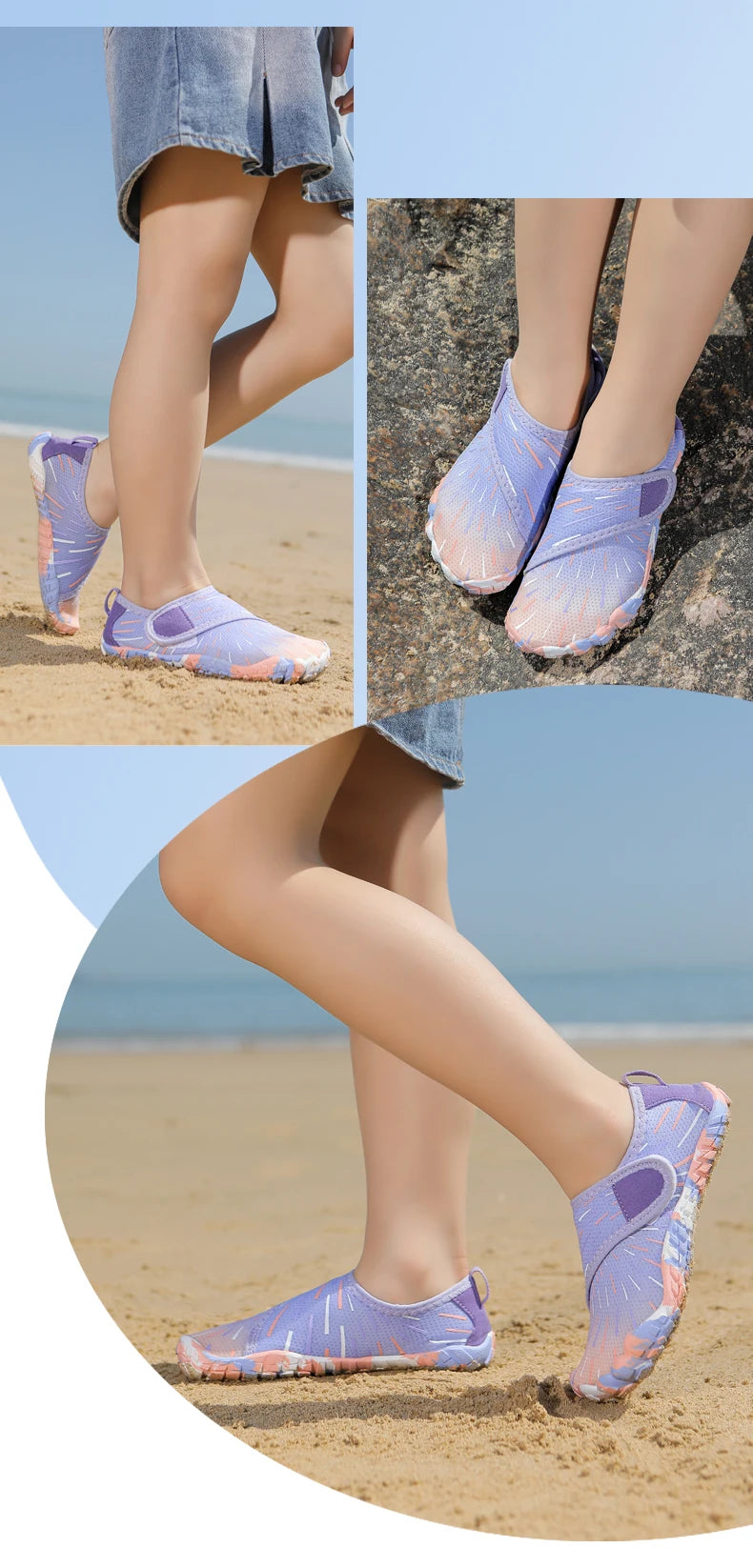Sapatos de Água ao Ar Livre para Crianças da MDUG