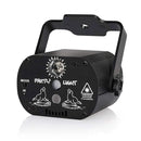 Mini Luz  estroboscópica de LED Laser de DJ Disco 60 padrões de iluminação diferentes