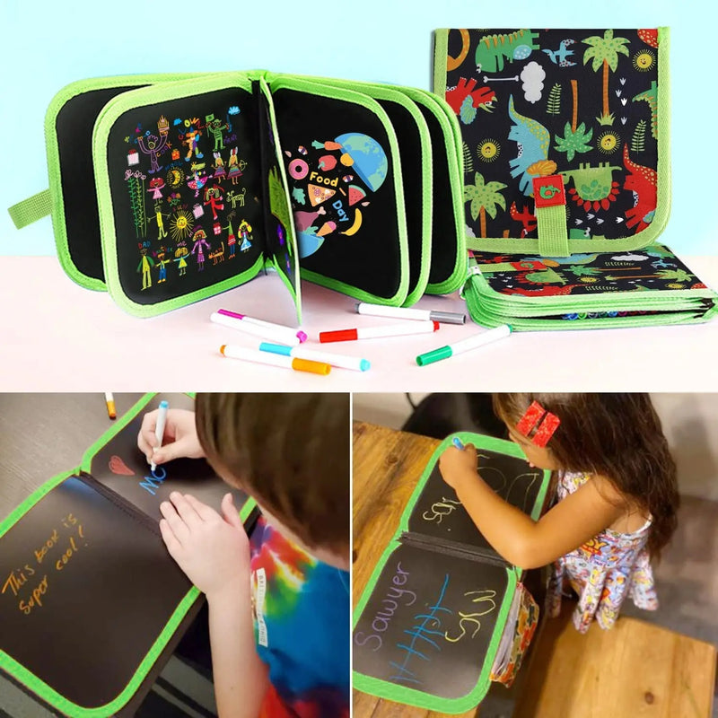 Livros de Desenho com Caneta Mágica - Pintura a Giz para Artistas