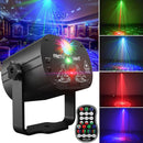Mini Luz  estroboscópica de LED Laser de DJ Disco 60 padrões de iluminação diferentes