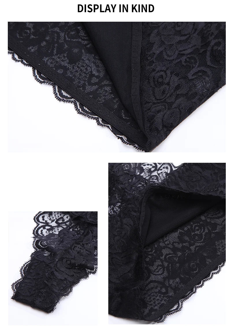 Tanga de Renda de Cintura Alta Miss Moly!