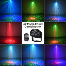 Mini Luz  estroboscópica de LED Laser de DJ Disco 60 padrões de iluminação diferentes