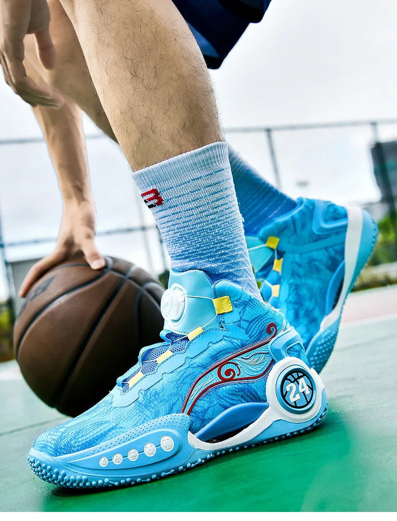 Golden Hoops - Tênis de Basquete Dourados 🏀🌟