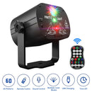 Mini Luz  estroboscópica de LED Laser de DJ Disco 60 padrões de iluminação diferentes