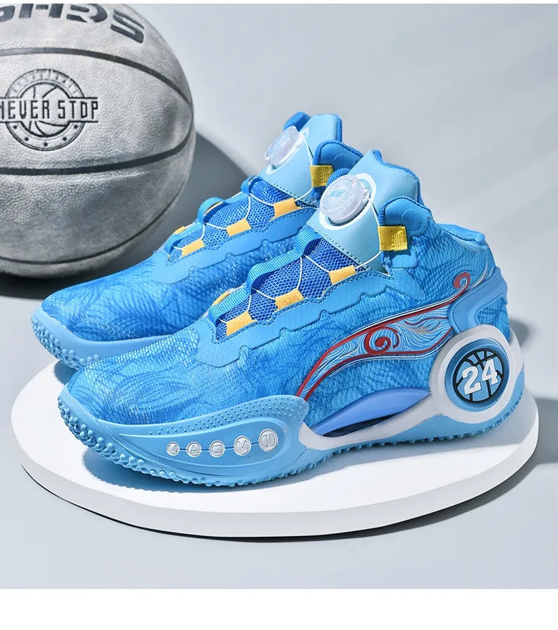 Golden Hoops - Tênis de Basquete Dourados 🏀🌟