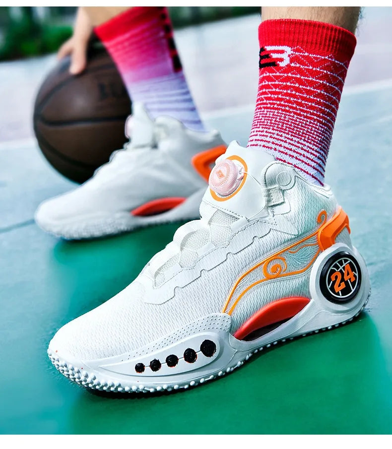 Golden Hoops - Tênis de Basquete Dourados 🏀🌟