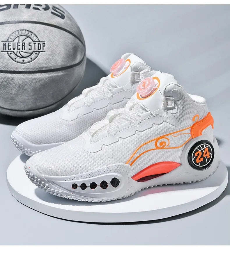 Golden Hoops - Tênis de Basquete Dourados 🏀🌟
