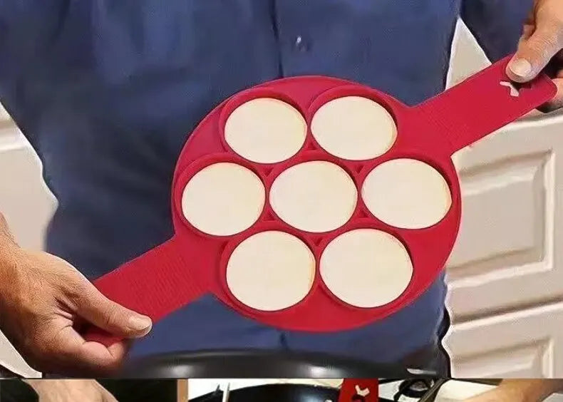 MOLDE DE SILICONE PARA PANQUECAS E FRITURAS PERSONALIZADAS