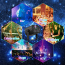 Mini Luz  estroboscópica de LED Laser de DJ Disco 60 padrões de iluminação diferentes