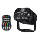 Mini Luz  estroboscópica de LED Laser de DJ Disco 60 padrões de iluminação diferentes