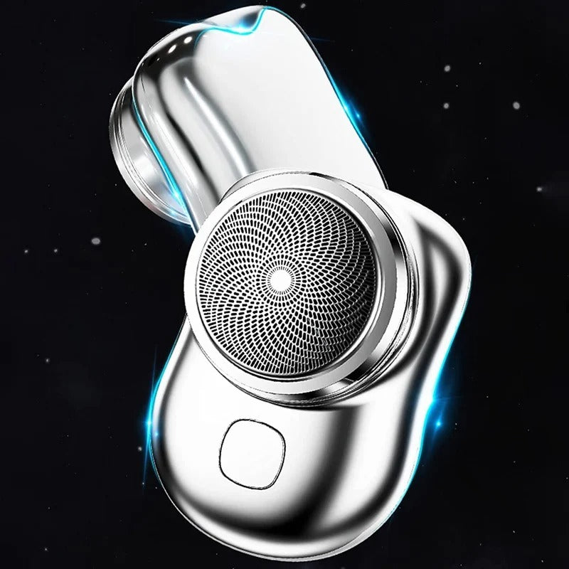 Barbeador Elétrico Portátil para Viagem Mini Bolso Sem Fio Recarregável