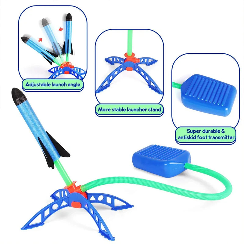 Brinquedo Foguete Air Rocket Launcher for Kids